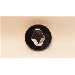 Cabochon Renault noir brillant