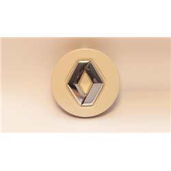 Cabochon Renault blanc ivoire