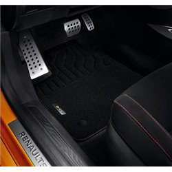 Tapis de sol textile - Premium Renault Sport - Surpiqûre rouge (jeu de 4) - Renault Sport DAG