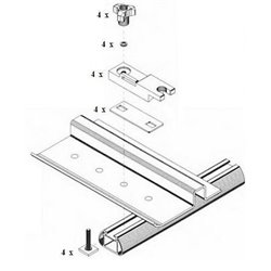 Adaptateur pour coffre de toit