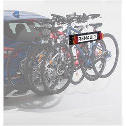 Support de plaque d'immatriculation pour porte-vélos Express Hang On 7 broches