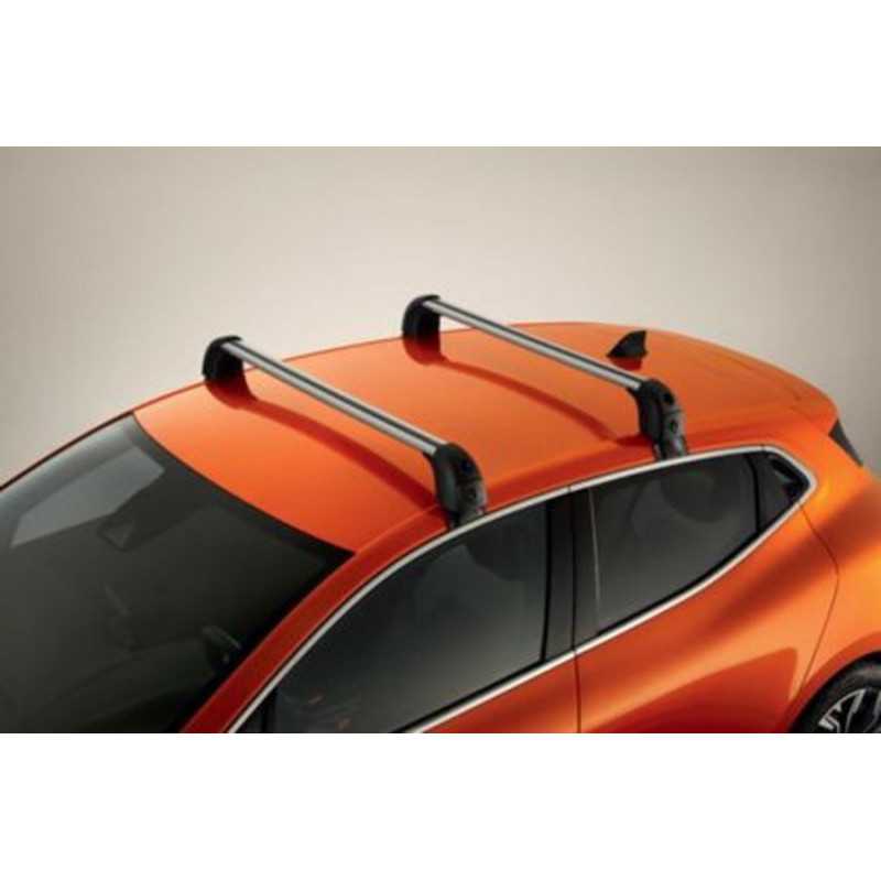 Barres de toit Renault Clio 3 Break Thule WingBar Edge aluminium