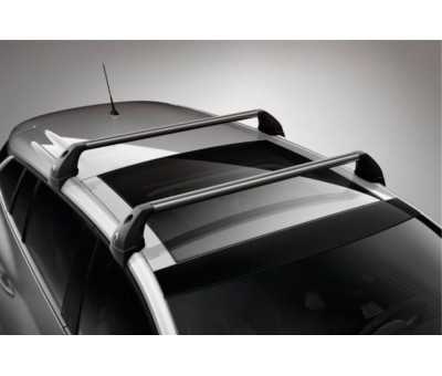 Barres de toit universelles K39 K1 Pro Alu pour Renault Clio 75Kg