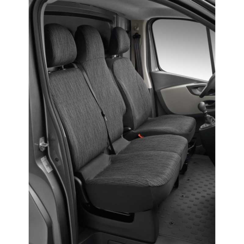 Duster II (2018-2024) - Édition limitée Housses de siège Premium cuir -  fait sur mesure pour Duster et compatible avec accoudoir latéral