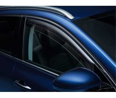 4 Pièces Deflecteur Vitre Voiture pour Renault Scala Sedan MK2-N17  2012-2017, Déflecteurs pour Auto, Déflecteurs d'air, Fenêtre Latérale  Visière